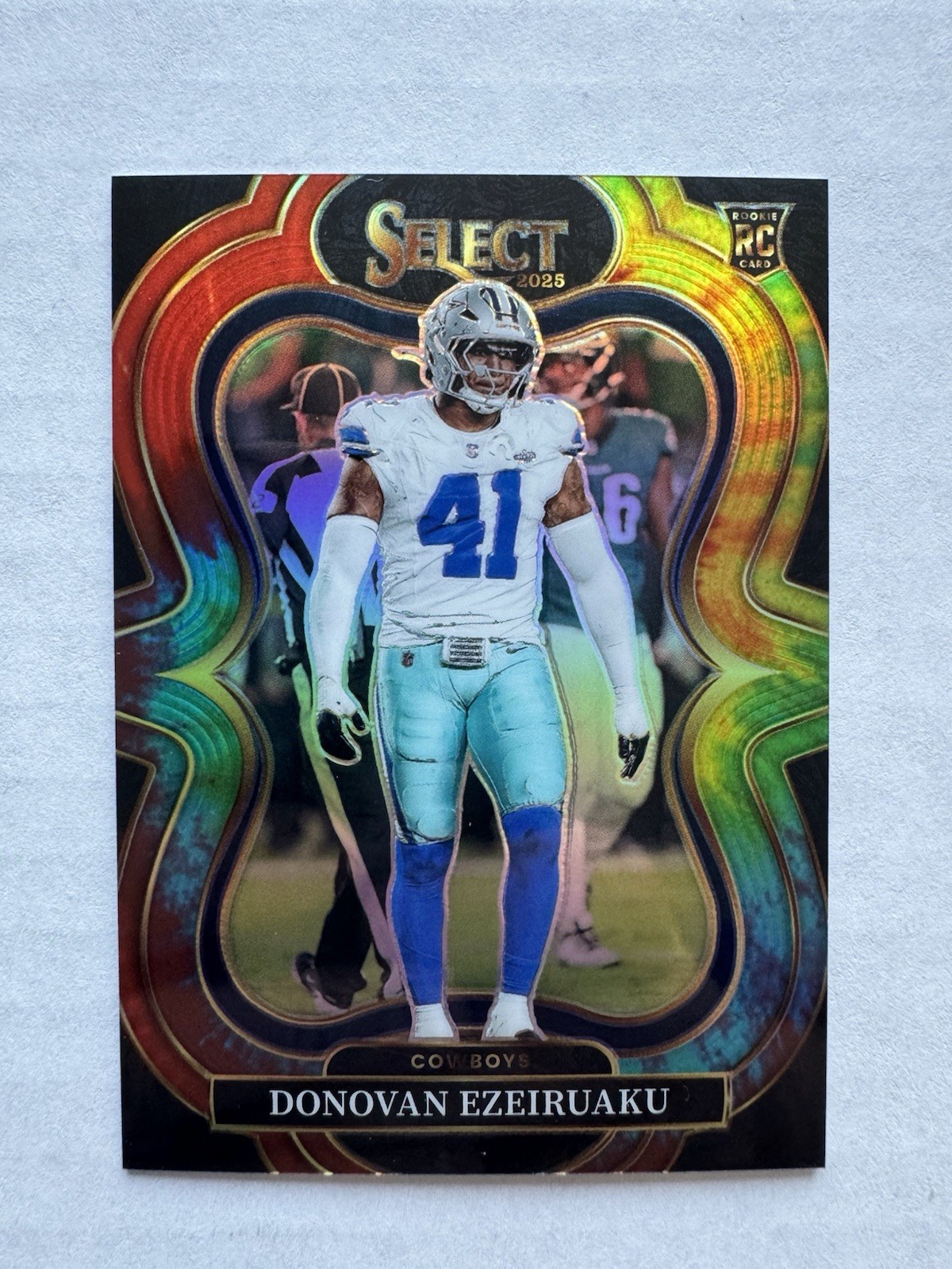 Donovan Ezeiruaku Panini Select #397 Blue Disco