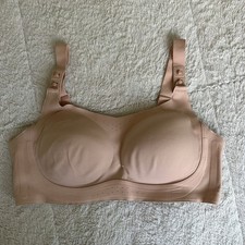 Momcozy Hands-Free Nursing Wearable Pumping Bra - Beige Large