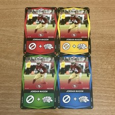 Jordan Mason #119 Base Lot Bundle 2025 Uno Elite NFL Core Edition SF 49ers