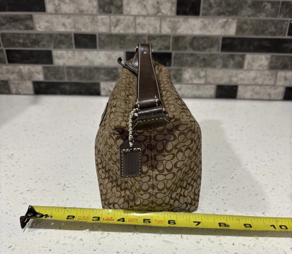 Vintage Signature Coach Mini Bag Canvas Mini C Y2K? - Gem