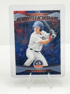 2026 Panini USA Stars And Stripes Baseball Kevin McGonigle Fireworks #5 FM