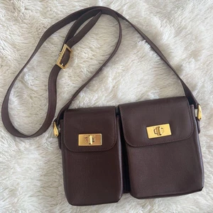Sac bandoulière GUCCI cadenas cuir bordeaux #QOJQ3T