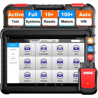 ANCEL X6 KFZ Diagnosegerät Auto OBD2 Scanner TPMS EPB Alle System Active Test