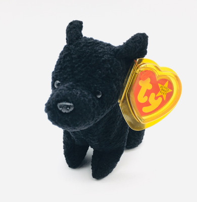 Ty Beanie Baby Scottie Black DOB June 15, 1996 MWMT Free Shipping
