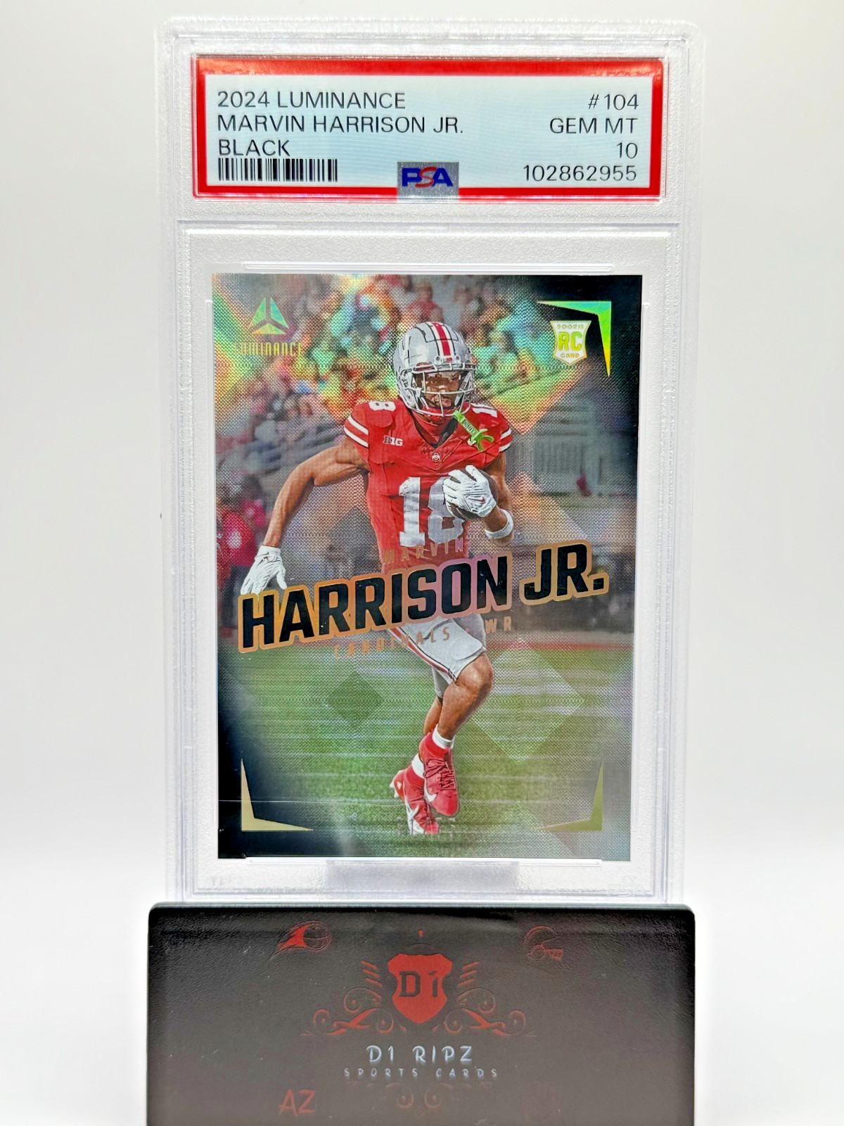 Marvin Harrison Jr. Panini Luminance #104 Black