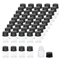 2Ml ÄTherische ÖLflaschen, 50Er Packung Glasflaschen Mit Orifice Reducer Stil 2