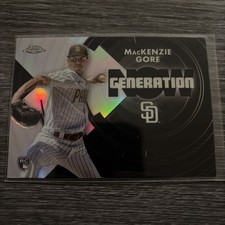 2022 Topps Chrome Update Series - Generation Now Chrome Mackenzie Gore #GNC-11 