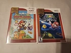 Super Mario Galaxy & Super Paper Mario NINTENDO SELECTS - Wii - With Manuals