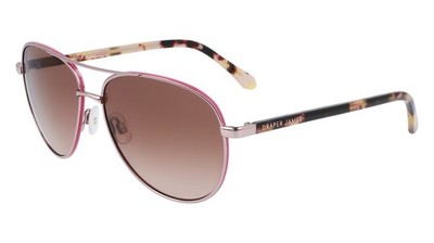 Draper James DJ 7025 Rose Gold 770 Size 57 Sunglasses