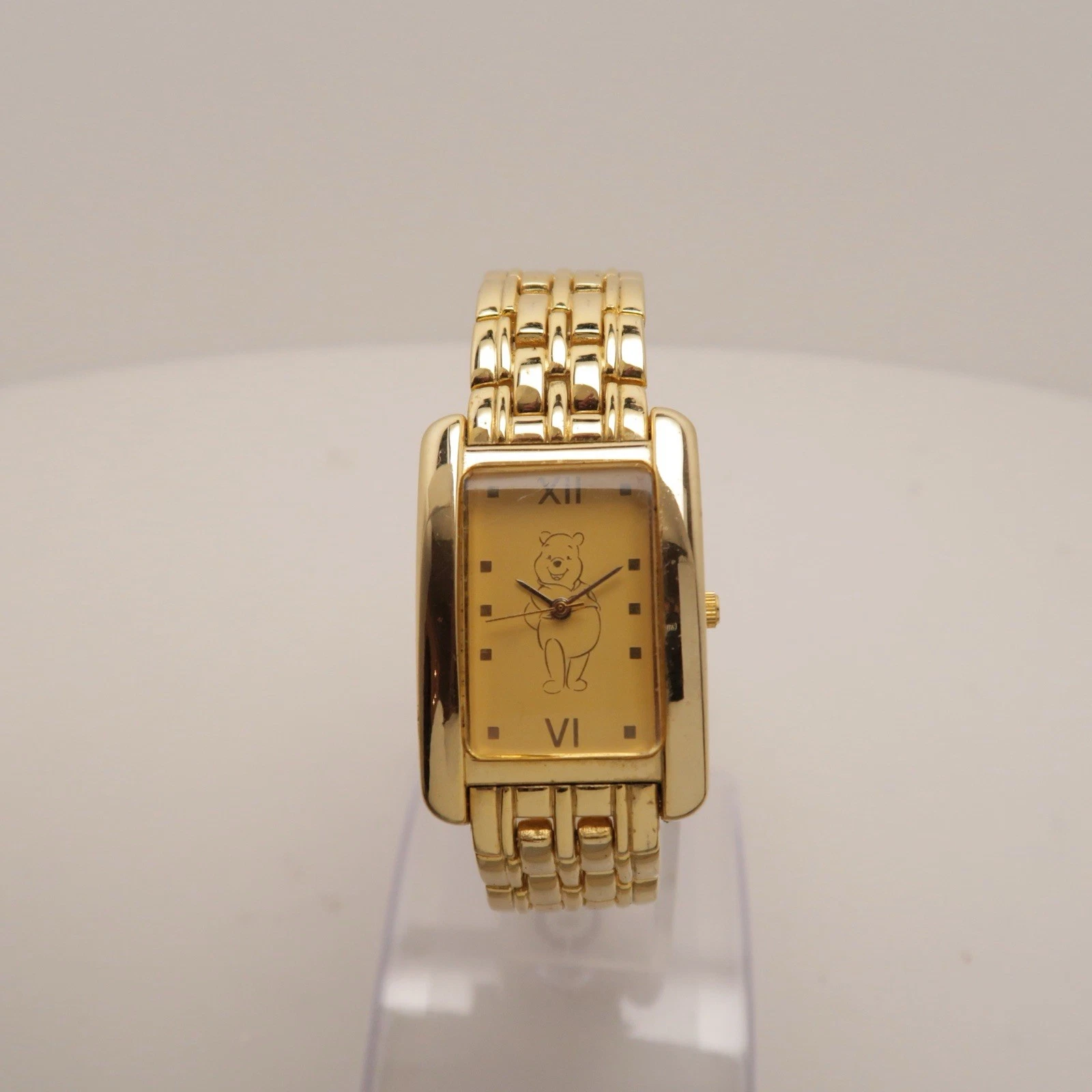 DISNEY 2002 Winnie The Pooh Analog Quartz Women Vintage Watch W368 *WORKING