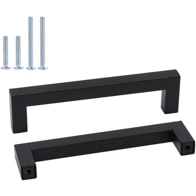 Moderne Edelstahl Küchengriffe - 10er Set für Schränke und Schubladen