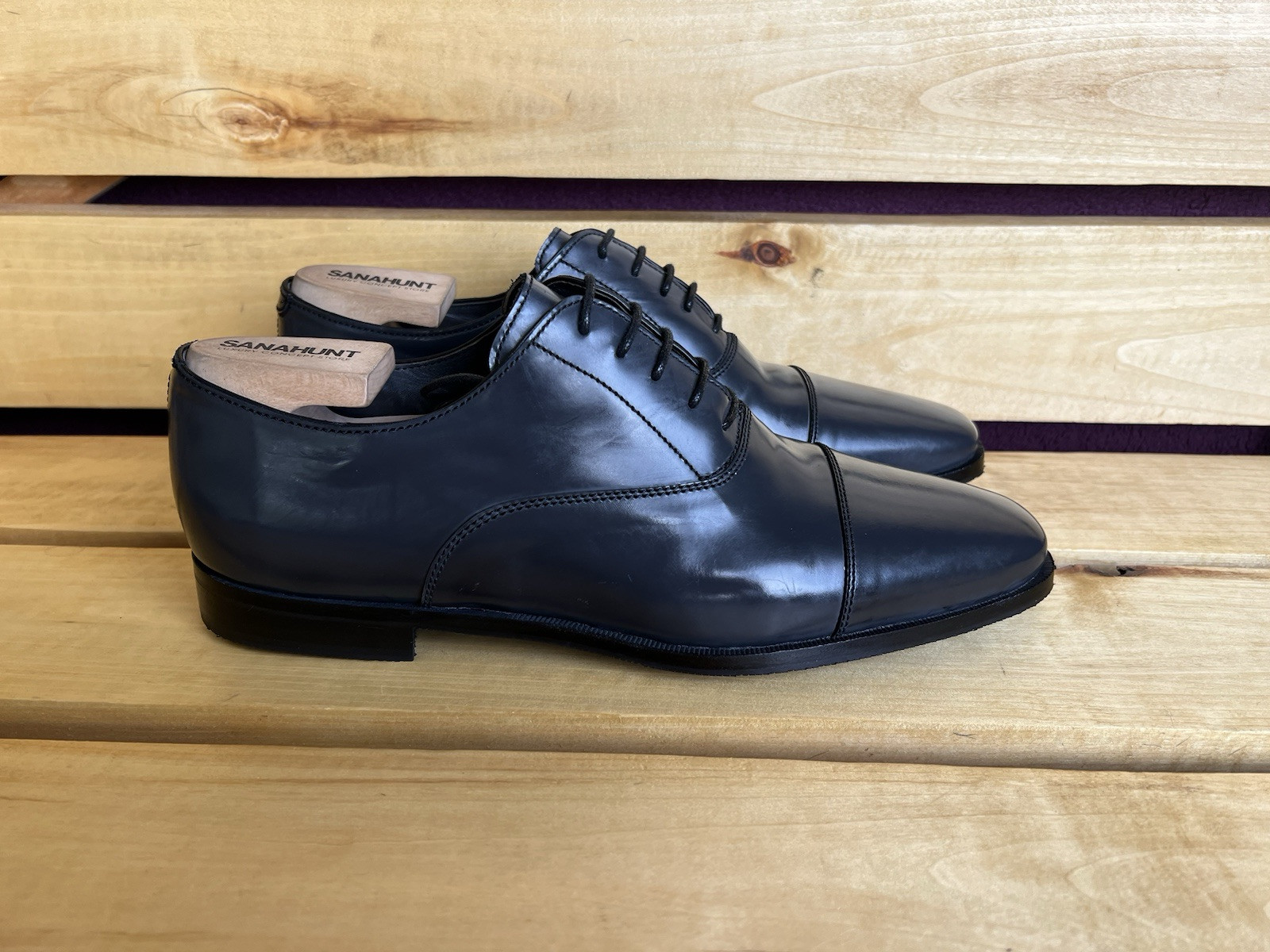 SAOLA Scarpe Zilli Premium da uomo in pelle grigia taglia UK 7.5 US 8.5 EU 41.5