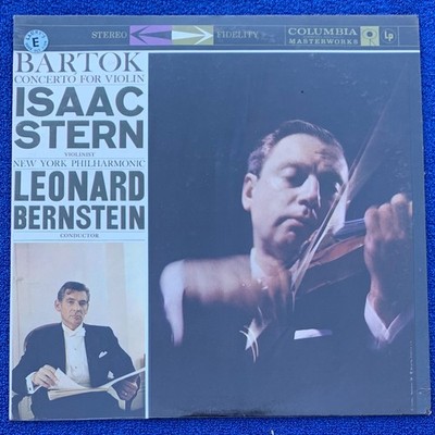 SEALED!! Bela Bartok - Concerto for Violin Isaac Stern & Bernstein 1973 Vinyl LP