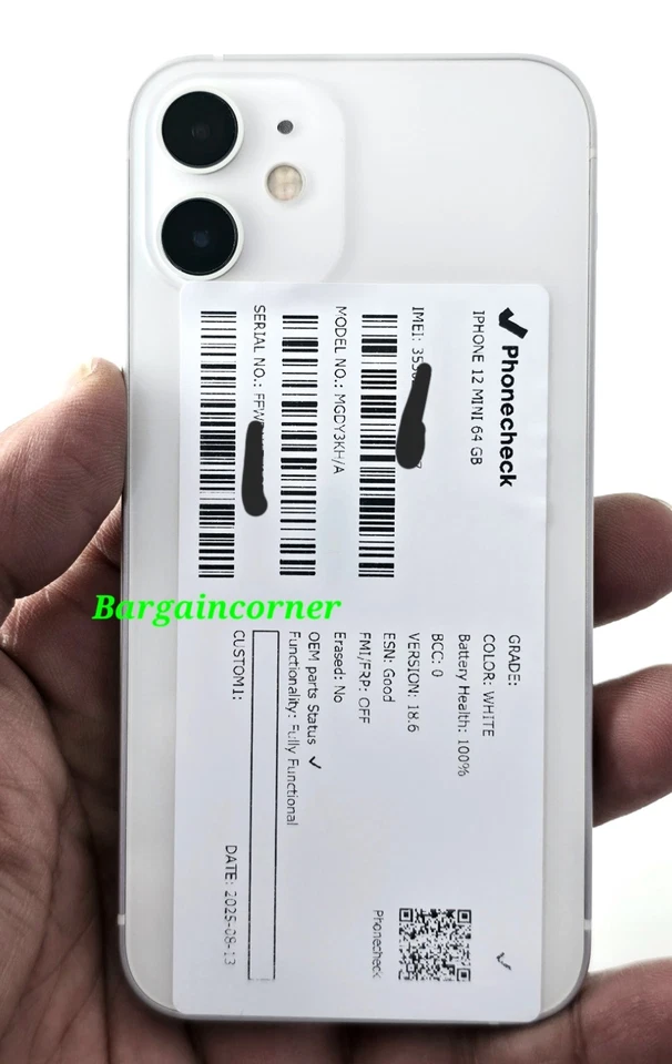 iPhone 12 Mini 64/128gb Unlocked 5G Excellent A+ Condition Phone Only Ex Display - Image 3 of 4
