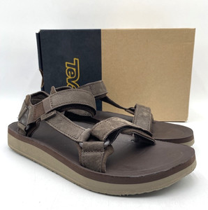 Teva Men’s Brown Leather Adjustable Strap Style 6314 Crete Sandals Size 8.5 Amazon.com | Teva Men main image 3