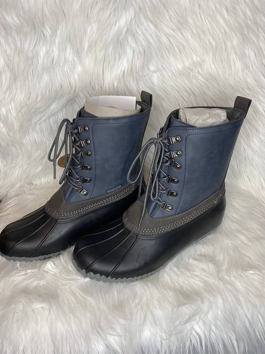 Mens J Sport rubber boots Weather ready size 12 M Bergen Encore PM
