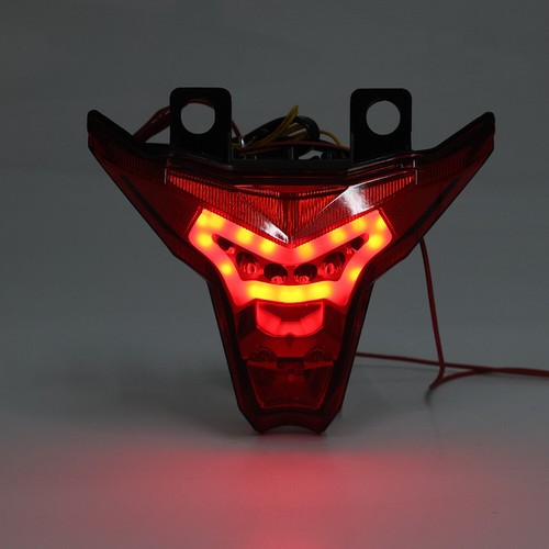 Luz trasera LED integrada intermitente para Kawasaki Z1000 2014-22 NinjaZX10R roja - Imagen 14 de 15