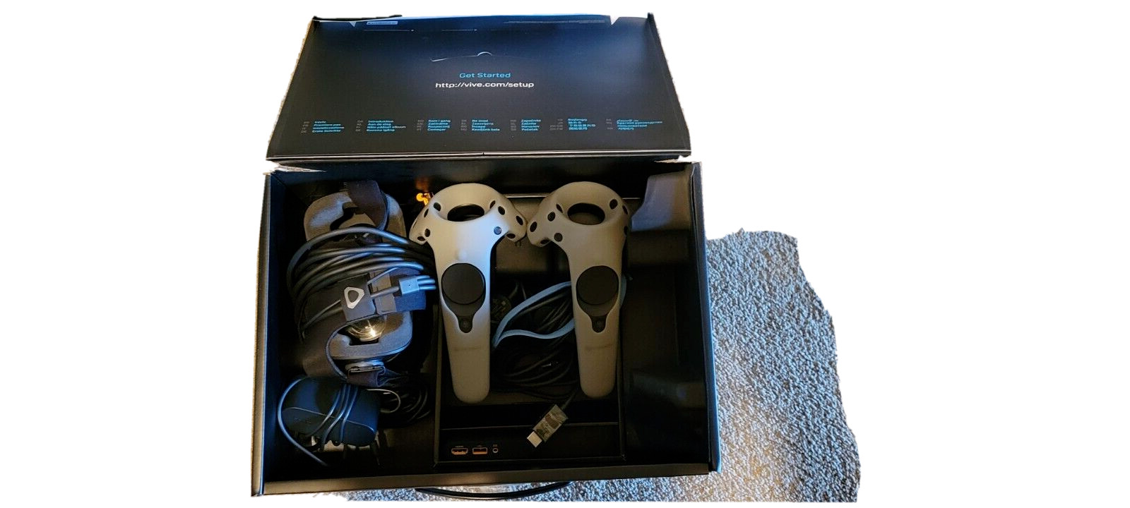 HTC Vive Virtual Reality Headset System - Black (99HALN062-00)