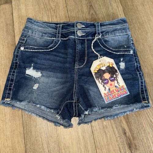 NEW ALMOST FAMOUS HIGH RISE SHORTS Juniors SIZE 3 Distressed