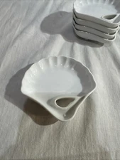 5 Shell Shaped Tiny bone dish