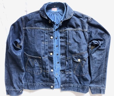 Mister Freedom Sugar Cane MFSC Denim Ranch Blouse Cowboy Size 40 