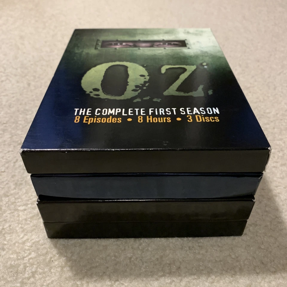 Oz Complete DVD Seasons 1 2 3 5 Lot of 4 Box Set 32 Episodes 12 Disc JK Simmons - Image 4 of 4