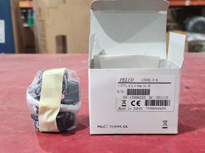NEW IN BOX PELCO LENS 13VD2 5-6