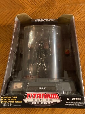 Star Wars IG-88 DROID TITANIUM SERIES Die-Cast MicroMachine