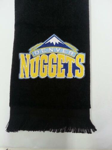 Denver Nuggets golf towel FREESHIP  black vintage applique - Picture 1 of 1