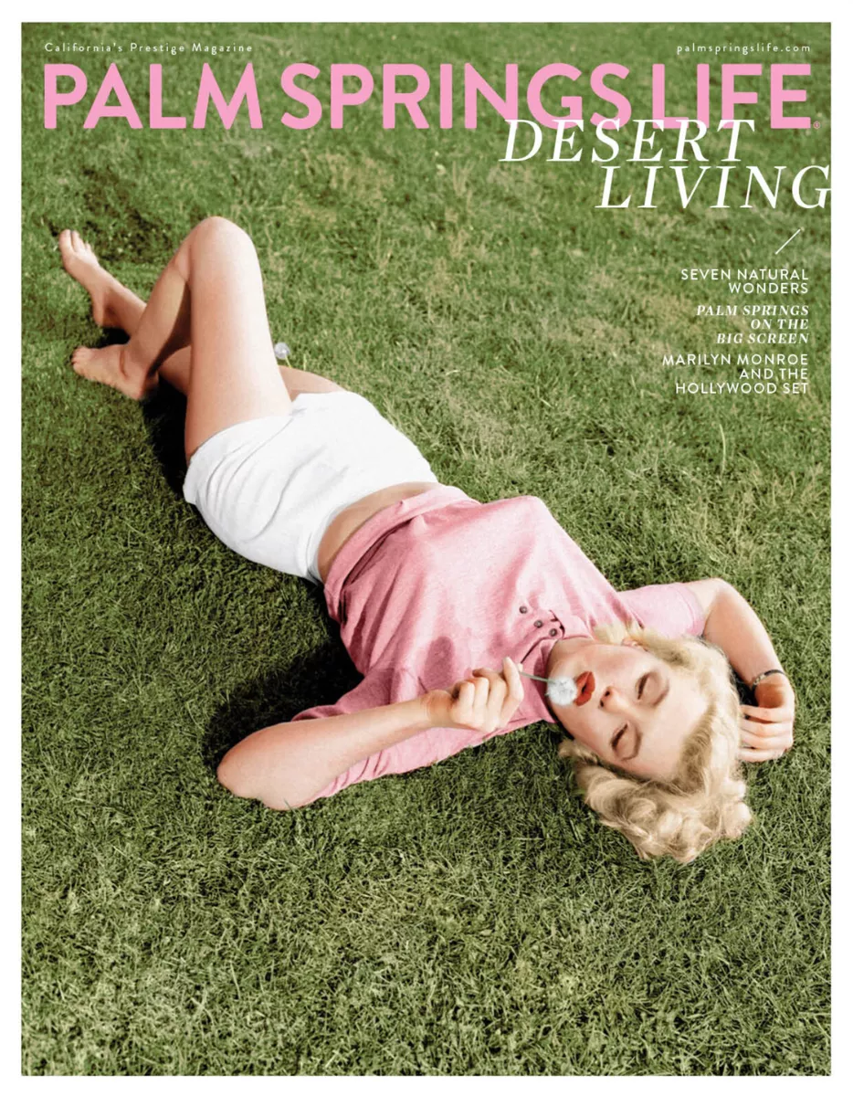 SEPTEMBER 2023 PALM SPRINGS LIFE MARILYN MONROE COVER