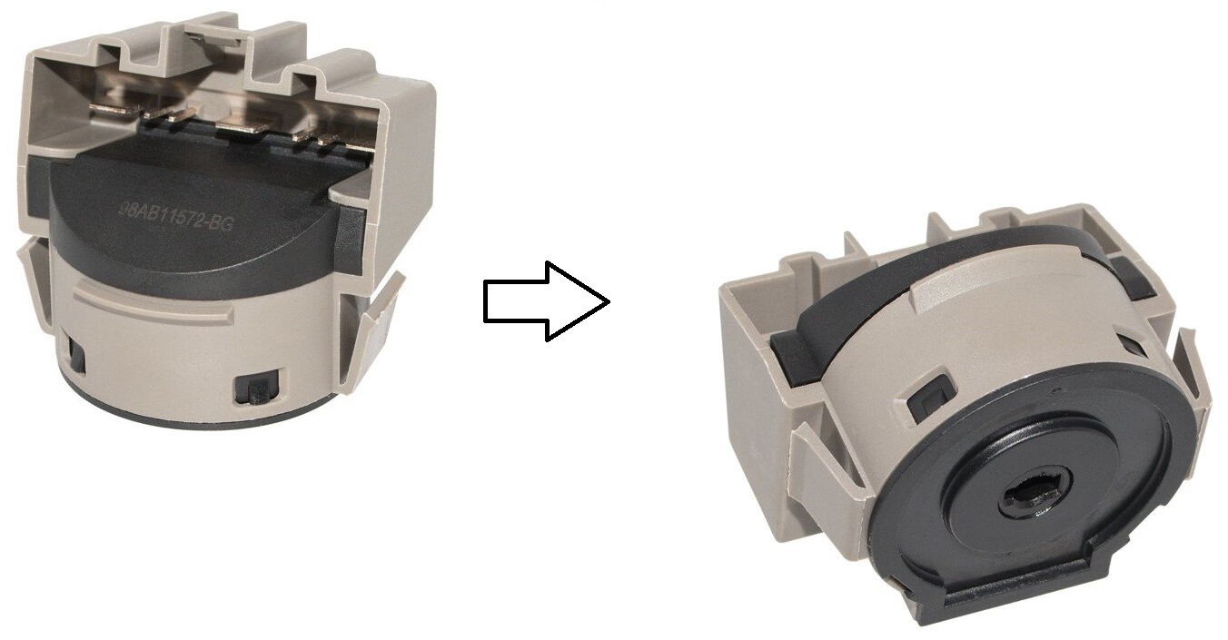 Contacteur d'allumage 7 broches contre les coupures moteur de Ford Galaxy II