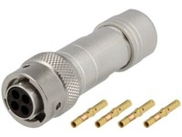 RT0610-4SNH-K Steckverbinder: Rund Serie: RT360 Stecker Weiblich Pin: 4 13A Amph