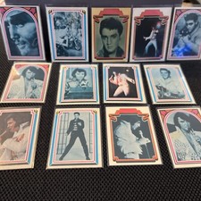 (13) 1978 ELVIS PRESLEY Trading Cards BOXCAR ENTERPRISES FACTORS lot