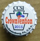*YOUR CHOICE* ONE (1) CCSI CROWNVENTION etc. custom bottle cap UNUSED — photo 4