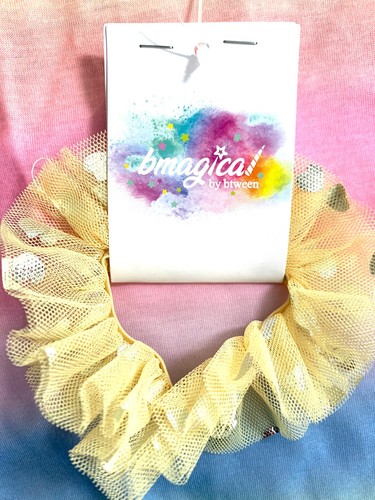 Sz 6 Mermaid At Heart w Scrunchie Sleepwear Rainbow Girls Bmagical Btween NEW Z1 - Picture 4 of 6