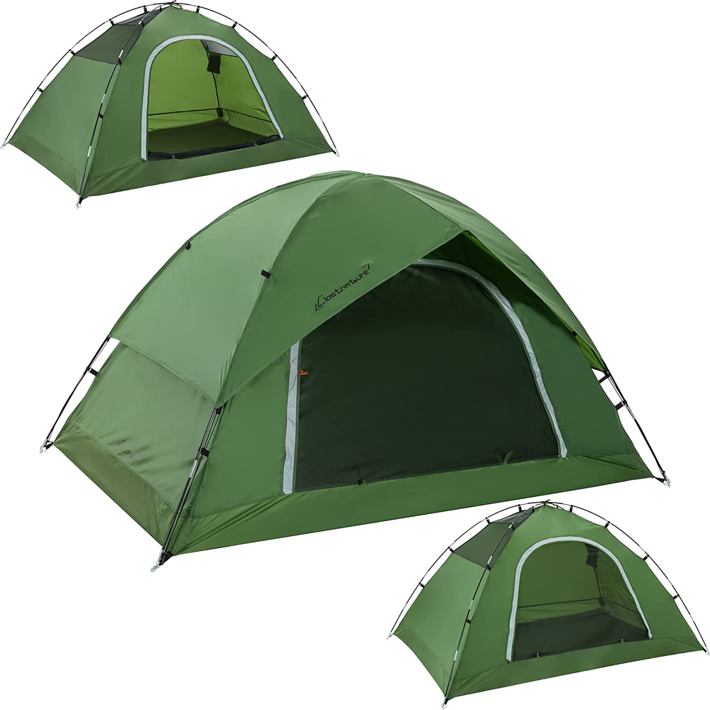 Spacious Waterproof Camping Tent for 2, 4 or 6 People – Lightweight & Durable