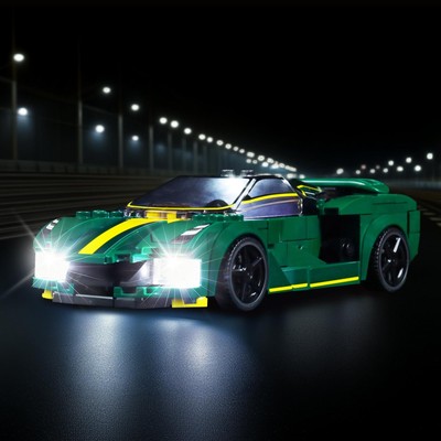 BRICKSHINING LED Lighting Compatible with Lego Lotus Evija 76907 Light Kit Co...