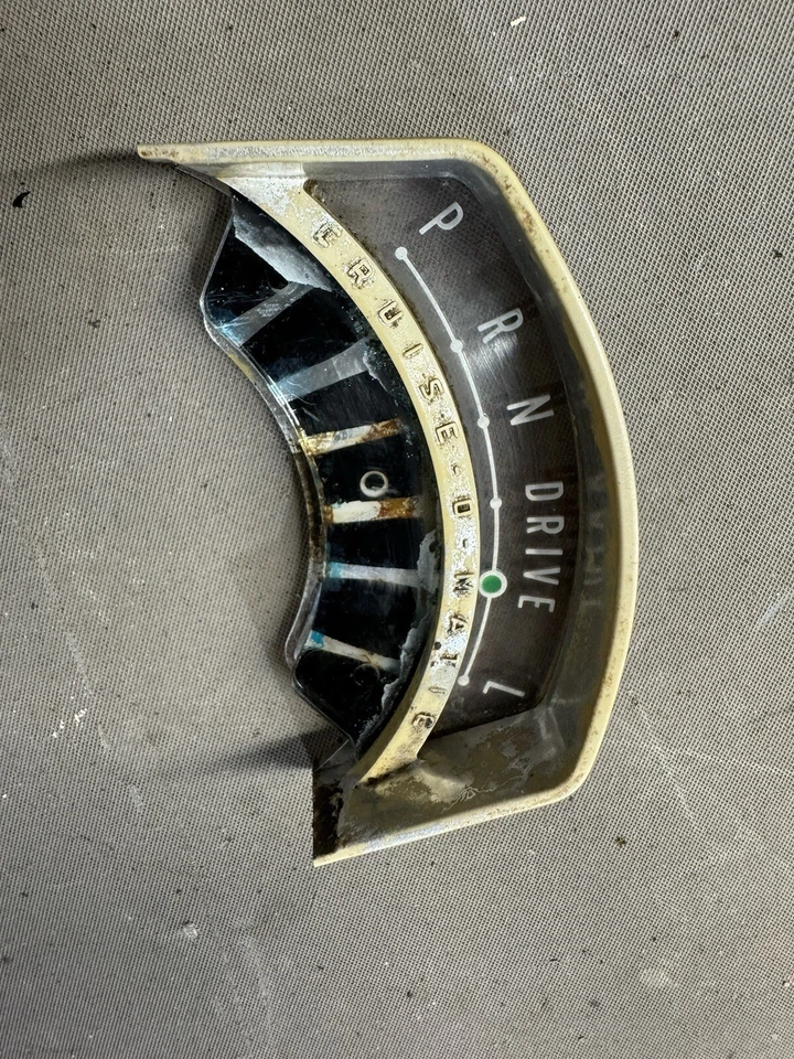 1965 1966 Ford Galaxie moldura indicadora de mudança de coluna de direção automática Falcon OE - Imagem 3 de 4