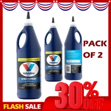 Valvoline Syncromesh Manual Transmission Fluid 1 QT, Transmission Fluid, Pack 2