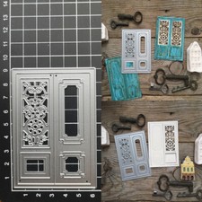 Metal Cutting Dies Window DIY Scrapbooking Embossing Photo Blade Punch Stencils