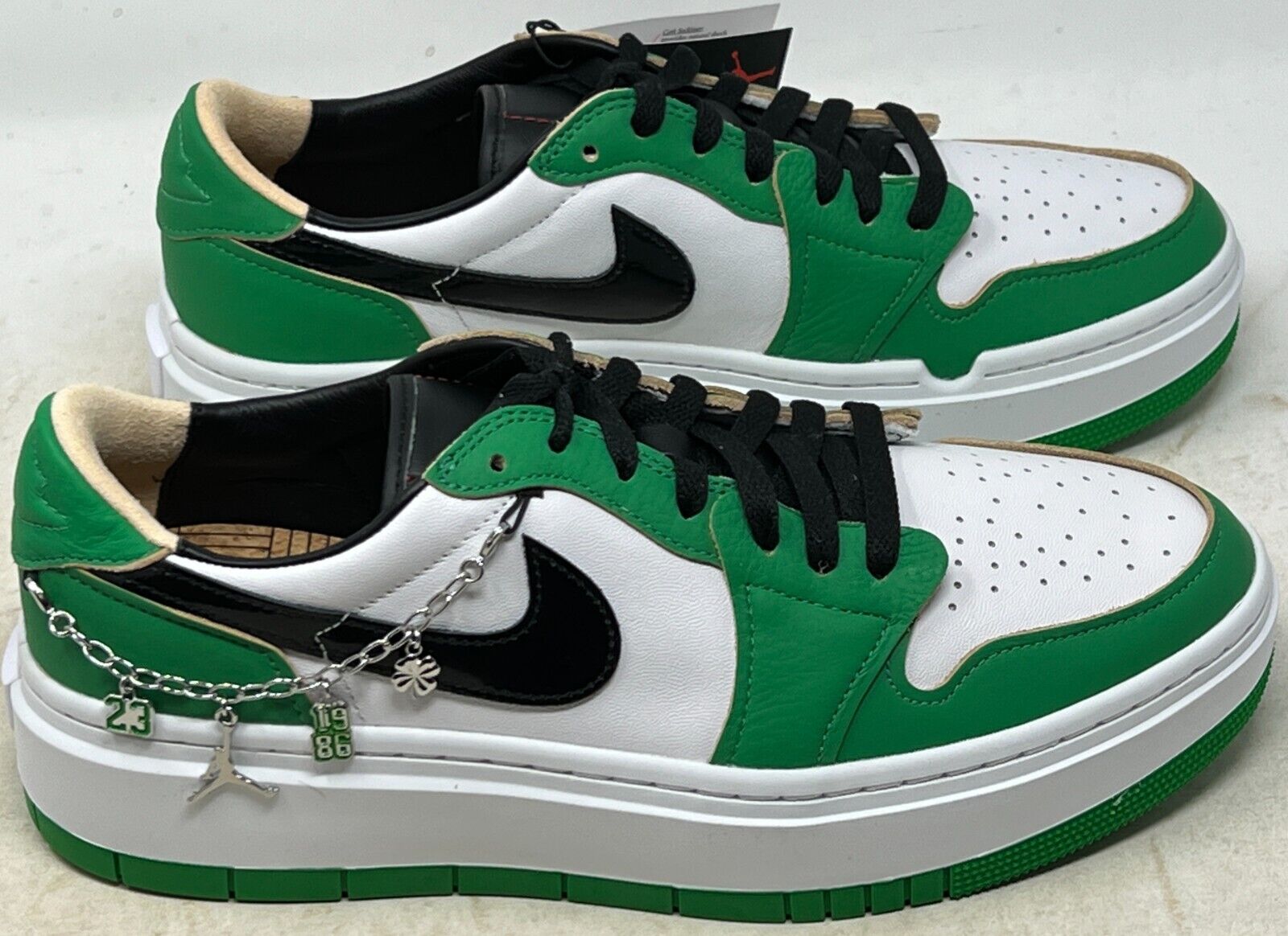 Air Jordan 1 Elevate Low SE Lucky Green DQ8394-301 Women's 12 Men's 10.5  NOLID