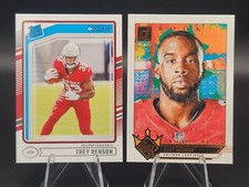 2024 Panini Donruss Trey Benson Rated Rookie, Gridiron Kings Rookie Cardinals