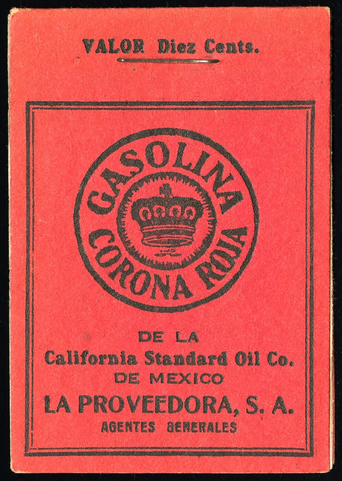 Estampillas de México # RABa+b MNH VF 1929 folleto sin explotar impuesto postal Foto 3 de 3