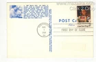 1968 INDIAN CHIEF JOSEPH 1364 SCARCE POSTCARD FDC HAWAIIN ENTERTAINERS
