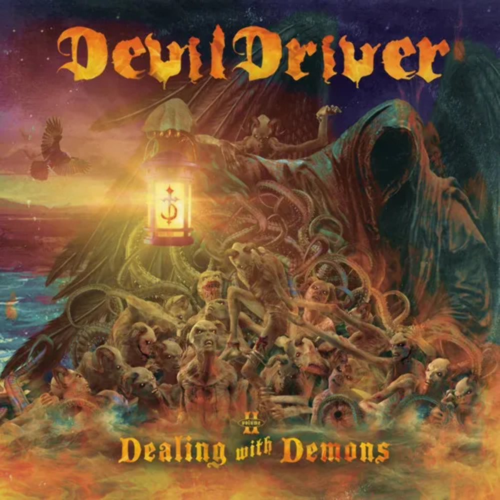 DevilDriver - Борьба с демонами, Том 1. II [Инди-эксклюзивный желтый и черный винил]