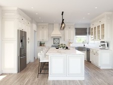10ft RTA Kitchen Vanilla Glazed Set
