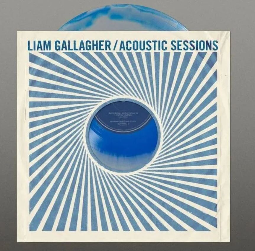 LIAM GALLAGHER - ACOUSTIC SESSIONS - SILVER & BLUE - RSD 2025 – LP
