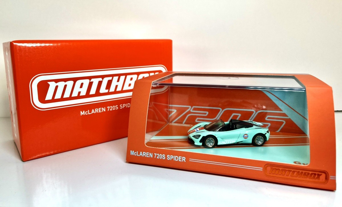 2024 Mattel Creations - Matchbox - 2019 Gulf McLaren 720S Spider