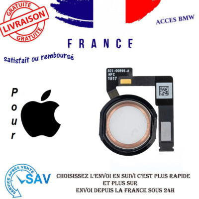 Bouton Home Pour IPad Pro 12.9 Pouces - Blanc, Compatible IPad 10.5 Pro, Neuf Sous Emballage