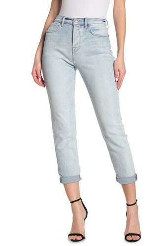 High Waist Boyfriend Jeans Size 